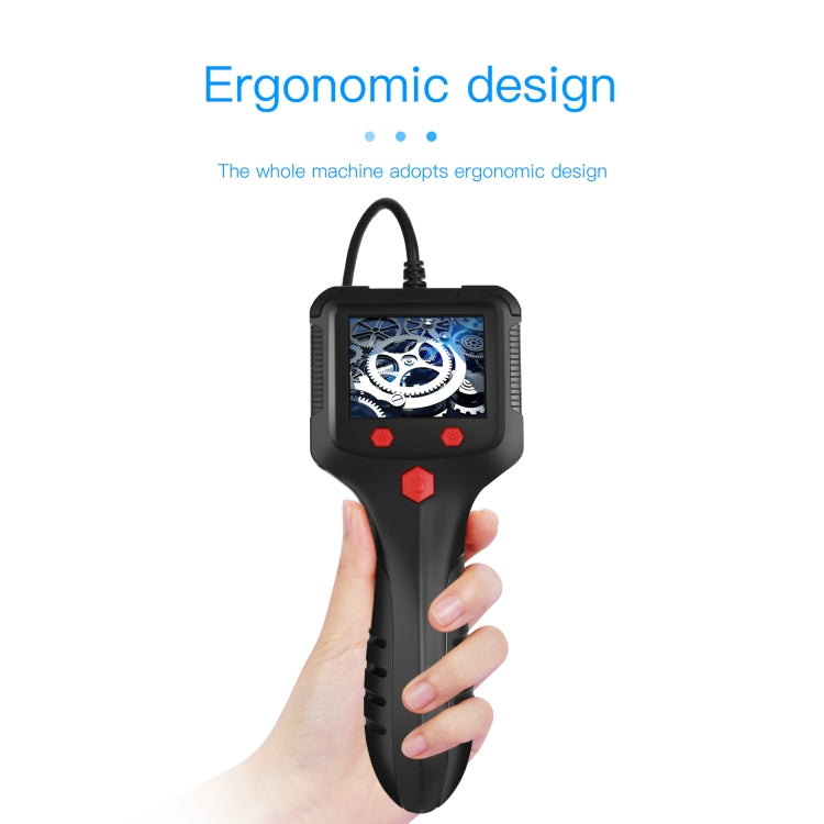 P100 8mm Side 2.4 inch HD Handheld Endoscope Hardline with LCD Screen, Length:50m -  by PMC TechLife | Online Shopping South Africa | PMC TechLife | Buy Now Pay Later Mobicred