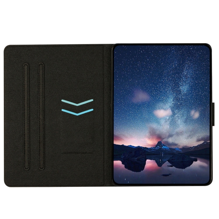 For Huawei MediaPad M5 lite 10.1 Solid Color Crocodile Texture Leather Smart Tablet Case(Black) - Huawei by PMC TechLife | Online Shopping South Africa | PMC TechLife | Buy Now Pay Later Mobicred