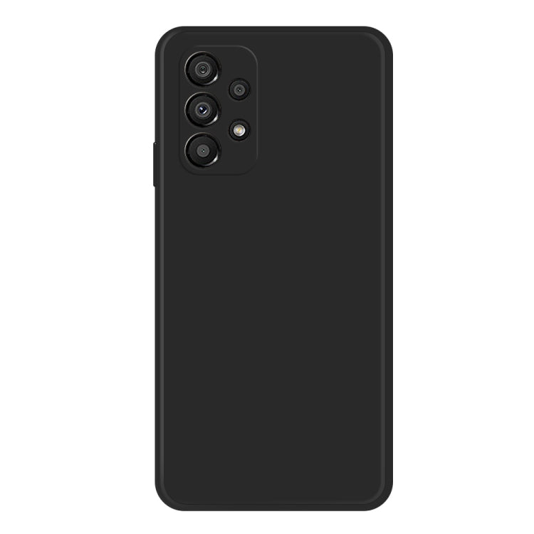 For Samsung Galaxy A33 5G Imitation Liquid Silicone Phone Case(Black) - Galaxy Phone Cases by PMC TechLife | Online Shopping South Africa | PMC TechLife