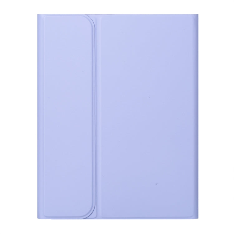 For iPad 10th Gen 10.9 2022 SA-10DS Backlight Bluetooth Keyboard Leather Tablet Case with Pen Slot(Light Purple) - Universal by PMC TechLife | Online Shopping South Africa | PMC TechLife | Buy Now Pay Later Mobicred