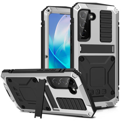 For Samsung Galaxy S23+ 5G R-JUST Life Waterproof Dustproof Shockproof Phone Case(Silver) - Galaxy S23+ 5G Cases by R-JUST | Online Shopping South Africa | PMC Jewellery