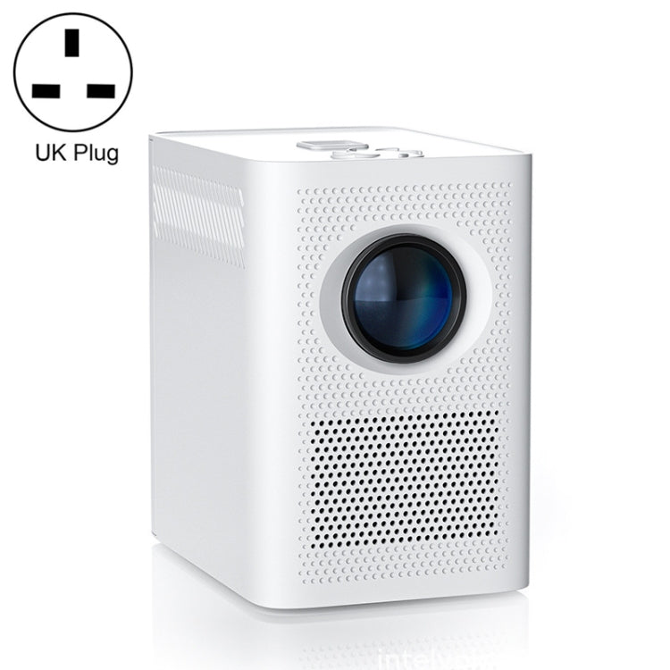 S30 Android System HD Portable WiFi Mobile Projector, Plug Type:UK Plug(White) - Mini Projector by PMC TechLife | Online Shopping South Africa | PMC TechLife | Buy Now Pay Later Mobicred