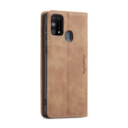 For Galaxy M31 CaseMe-013 Multifunctional Horizontal Flip Leather Case with Card Slot & Holder & Wallet(Brown) - Galaxy Phone Cases by CaseMe | Online Shopping South Africa | PMC Jewellery | Buy Now Pay Later Mobicred