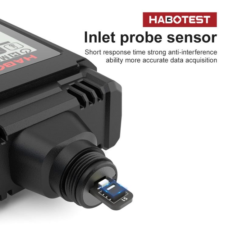 HABOTEST HT607 Portable Handheld Temperature Humidity Tester - Electronic Test by HABOTEST | Online Shopping South Africa | PMC TechLife | Buy Now Pay Later Mobicred