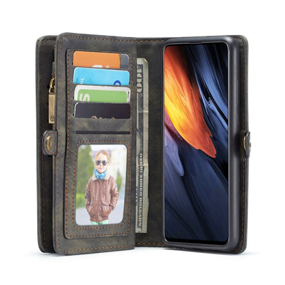 For Galaxy A71 CaseMe Detachable Multifunctional Horizontal Flip Leather Case, with Card Slot & Holder & Zipper Wallet & Photo Frame(Black) - Galaxy Phone Cases by CaseMe | Online Shopping South Africa | PMC Jewellery | Buy Now Pay Later Mobicred