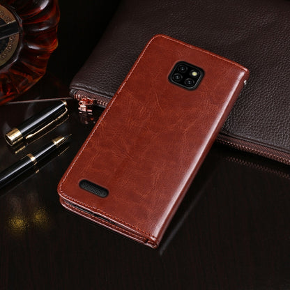 For Ulefone Note 7 idewei  Crazy Horse Texture Horizontal Flip Leather Case with Holder & Card Slots & Wallet(Red) - More Brand by idewei | Online Shopping South Africa | PMC Jewellery | Buy Now Pay Later Mobicred