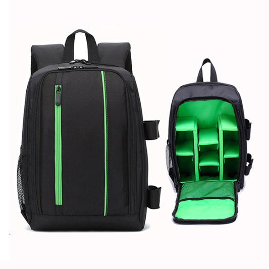 Outdoor Camera Backpack Waterproof Photography Camera Shoulders Bag, Size:33.5x25.5x15.5cm(Green) - Backpack by PMC Jewellery | Online Shopping South Africa | PMC Jewellery | Buy Now Pay Later Mobicred