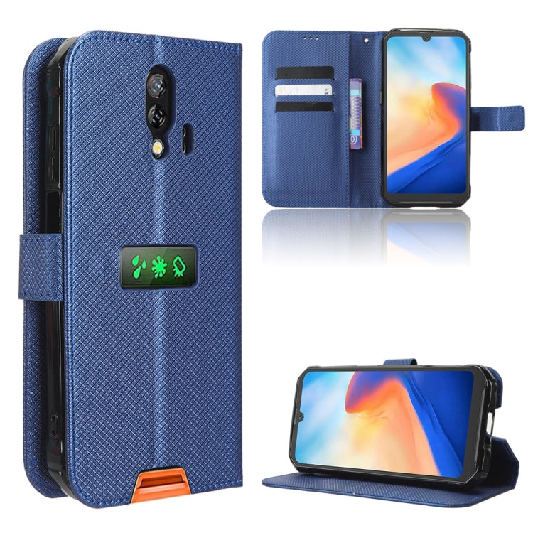 For Blackview BV7200 Diamond Texture Leather Phone Case(Blue) - More Brand by PMC Jewellery | Online Shopping South Africa | PMC Jewellery | Buy Now Pay Later Mobicred