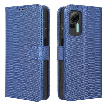 For Ulefone Note 14 Diamond Texture Leather Phone Case(Blue) - Ulefone Cases by PMC Jewellery | Online Shopping South Africa | PMC Jewellery | Buy Now Pay Later Mobicred