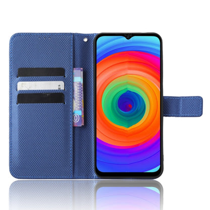 For Ulefone Note 14 Diamond Texture Leather Phone Case(Blue) - Ulefone Cases by PMC Jewellery | Online Shopping South Africa | PMC Jewellery | Buy Now Pay Later Mobicred