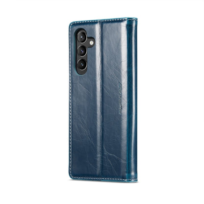 For Samsung Galaxy A54 5G CaseMe 003 Crazy Horse Texture Leather Phone Case(Blue) - Galaxy Phone Cases by CaseMe | Online Shopping South Africa | PMC Jewellery | Buy Now Pay Later Mobicred