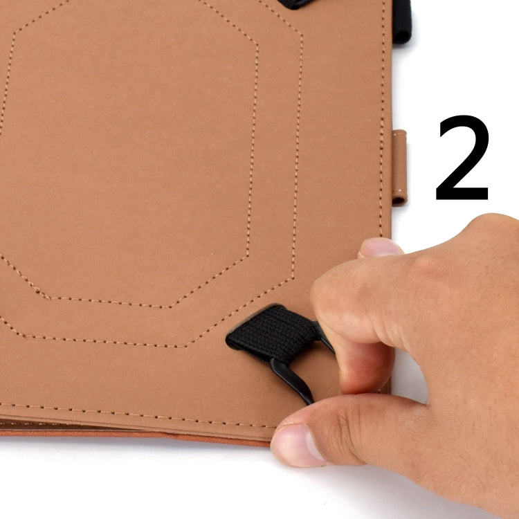 For 10 inch Solid Color Tablet PC Universal Magnetic Horizontal Flip Leather Case with Card Slots & Holder(Green) - 10 - 11 inch by PMC TechLife | Online Shopping South Africa | PMC TechLife | Buy Now Pay Later Mobicred