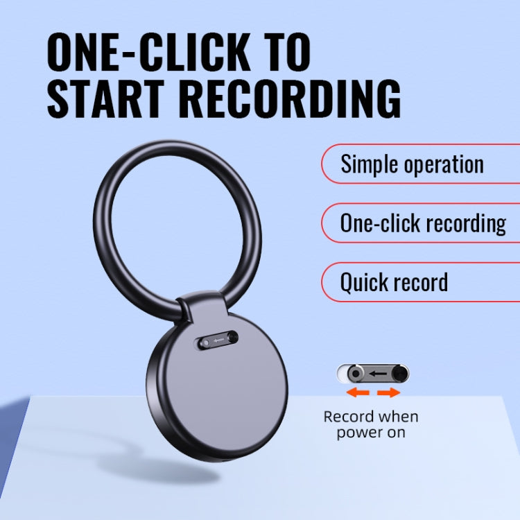 JNN S30 Round HD Noise Canceling Recorder, Capacity:4GB(Black) - Recording Pen by JNN | Online Shopping South Africa | PMC Jewellery | Buy Now Pay Later Mobicred