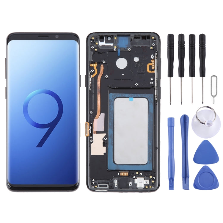 TFT LCD Screen for Samsung Galaxy S9+ SM-G965 Digitizer Full Assembly with Frame(Black) - free shipping - PMc TechLife - Order now!
