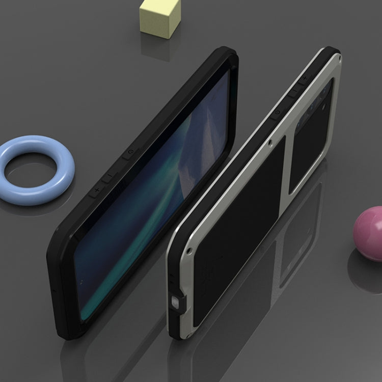 For Samsung Galaxy S23+ 5G LOVE MEI Metal Shockproof Life Waterproof Dustproof Phone Case(Red) - Galaxy S23+ 5G Cases by LOVE MEI | Online Shopping South Africa | PMC TechLife | Buy Now Pay Later Mobicred