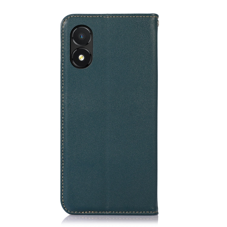 For Honor X5 KHAZNEH Nappa Top Layer Cowhide Leather Phone Case(Green) - Honor Cases by PMC TechLife | Online Shopping South Africa | PMC TechLife | Buy Now Pay Later Mobicred