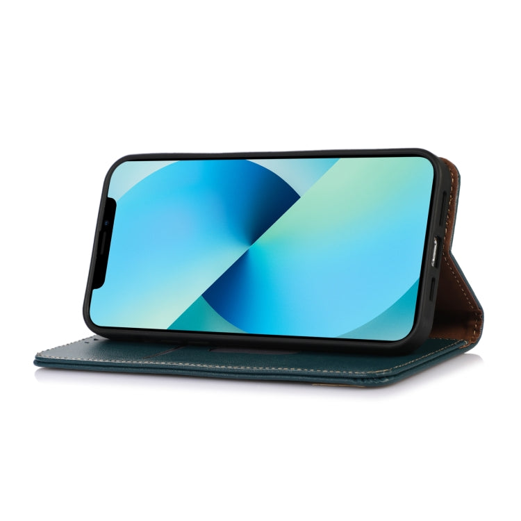 For Honor X5 KHAZNEH Nappa Top Layer Cowhide Leather Phone Case(Green) - Honor Cases by PMC TechLife | Online Shopping South Africa | PMC TechLife | Buy Now Pay Later Mobicred