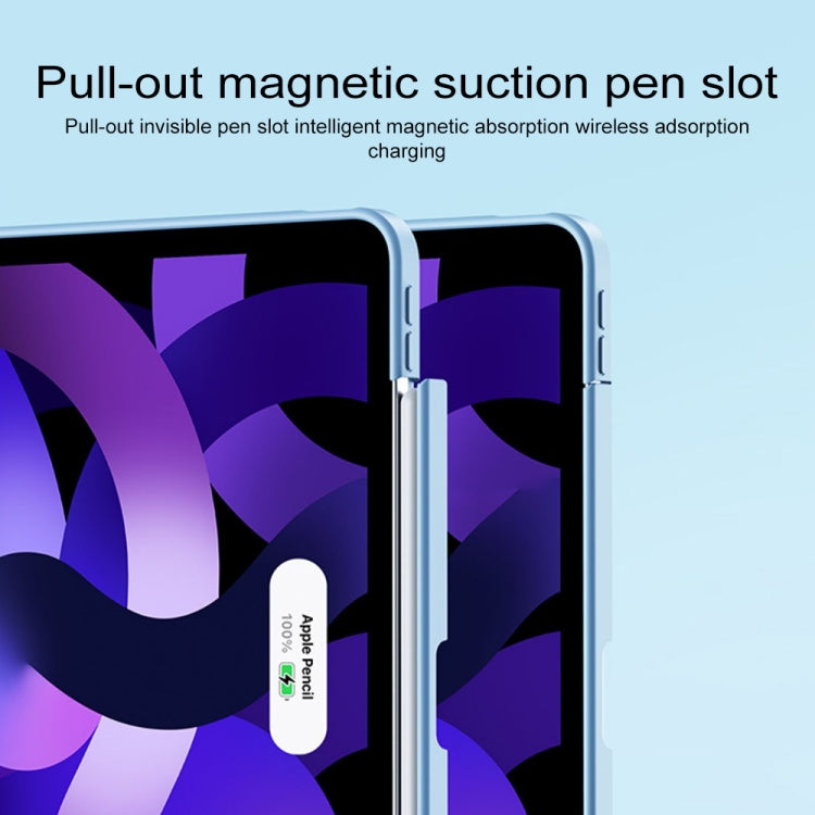 For Huawei MatePad 11 Detachable Rotating Leather Tablet Case(Blue) - Huawei by PMC TechLife | Online Shopping South Africa | PMC TechLife | Buy Now Pay Later Mobicred