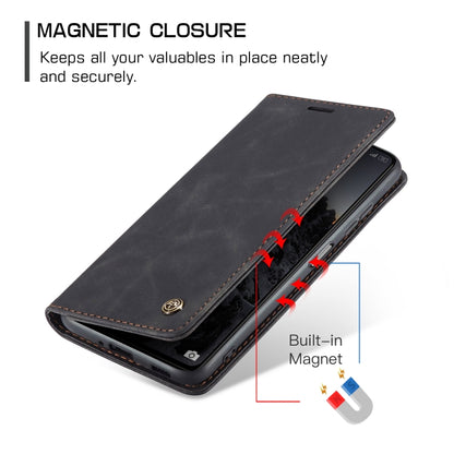 For Xiaomi Redmi Note 12 5G / Poco X5 CaseMe 013 Multifunctional Horizontal Flip Leather Phone Case(Black) - Xiaomi Cases by CaseMe | Online Shopping South Africa | PMC Jewellery | Buy Now Pay Later Mobicred