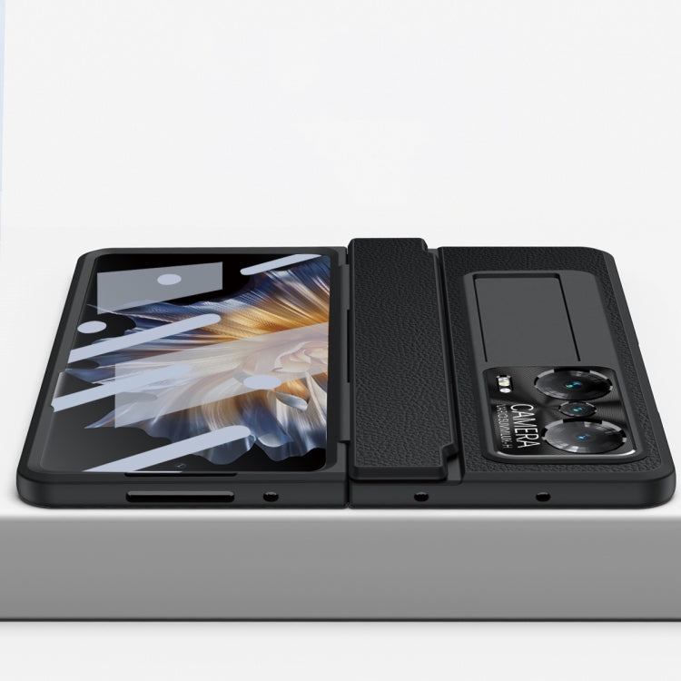 For Honor Magic Vs Integrated Full Coverage Phone Case with Hinge(Gold+Pink) - Honor Cases by PMC TechLife | Online Shopping South Africa | PMC TechLife | Buy Now Pay Later Mobicred