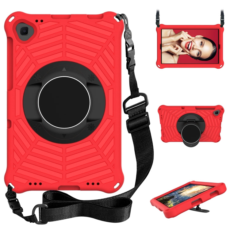 For Lenovo Tab K10 Spider King Silicone Protective Tablet Case(Red) - Lenovo by PMC TechLife | Online Shopping South Africa | PMC TechLife | Buy Now Pay Later Mobicred