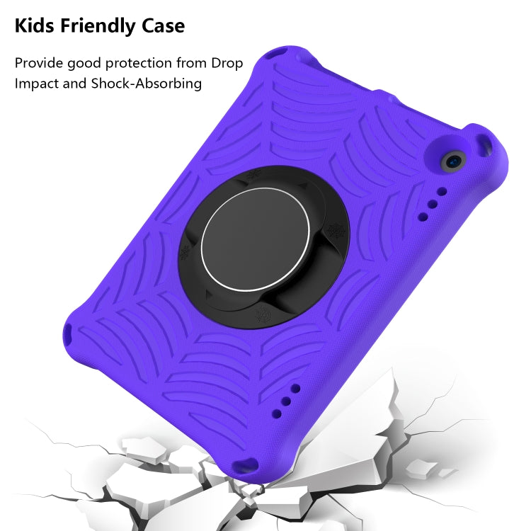 For Amazon Kindle Fire HD 8 / 8 Plus 2022 / 2020 Spider King Silicone Protective Tablet Case(Purple) - Amazon by PMC TechLife | Online Shopping South Africa | PMC TechLife | Buy Now Pay Later Mobicred