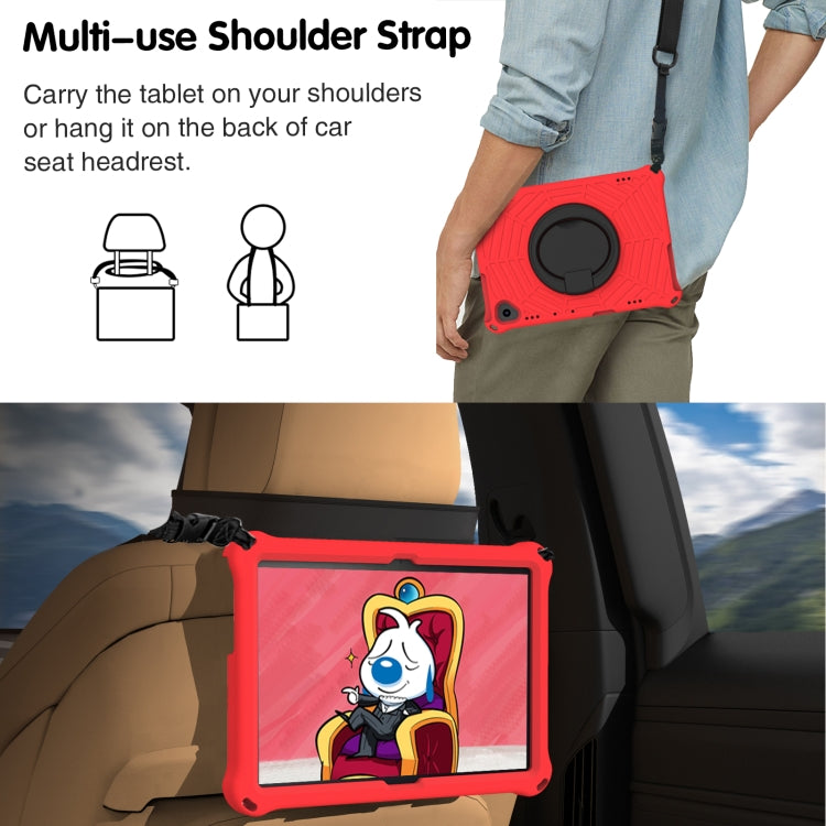 For Huawei MediaPad T5 Spider King Silicone Protective Tablet Case(Red) - Huawei by PMC TechLife | Online Shopping South Africa | PMC TechLife | Buy Now Pay Later Mobicred