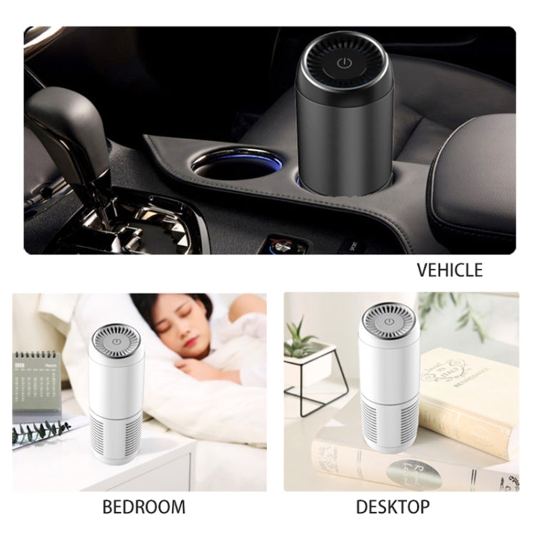 Y-20 Desktop Car Negative Ion Air Purifier(Black) - Air Purifier by PMC TechLife | Online Shopping South Africa | PMC TechLife | Buy Now Pay Later Mobicred