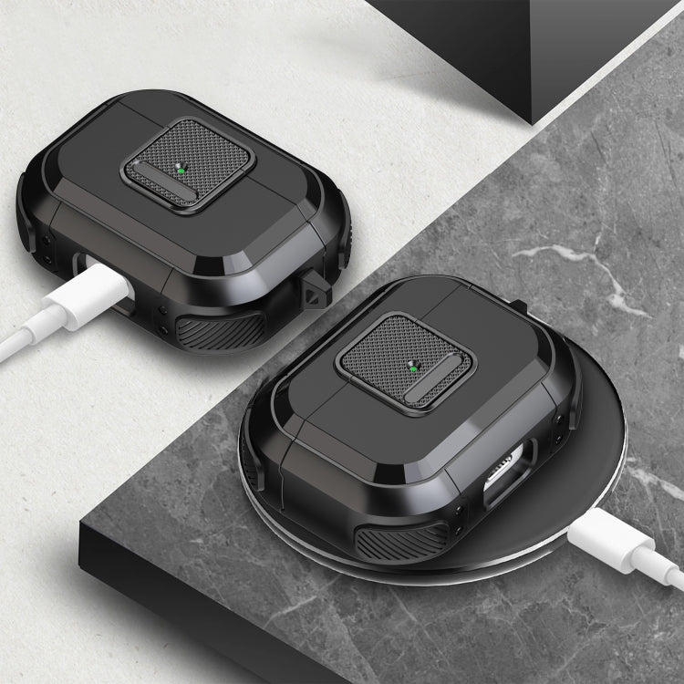 For AirPods 3 Wireless Earphones Protective Case(Blue) - For AirPods 3 by PMC Jewellery | Online Shopping South Africa | PMC Jewellery | Buy Now Pay Later Mobicred