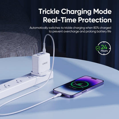 DUZZONA T9 65W Dual USB-C / Type-C+USB GaN Fast Charger, Specification:UK Plug - USB Charger by DUZZONA | Online Shopping South Africa | PMC Jewellery | Buy Now Pay Later Mobicred