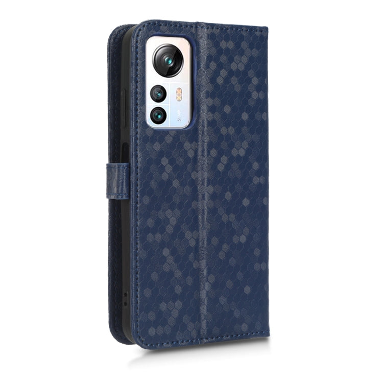 For Blackview A85 Honeycomb Dot Texture Leather Phone Case(Blue) - free shipping - PMC TechLife - Order now!