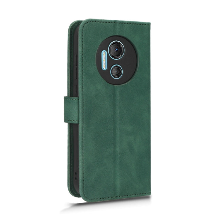 For Doogee X97 / X97 Pro Skin Feel Magnetic Flip Leather Phone Case(Green) - Doogee Cases by PMC Jewellery | Online Shopping South Africa | PMC Jewellery | Buy Now Pay Later Mobicred