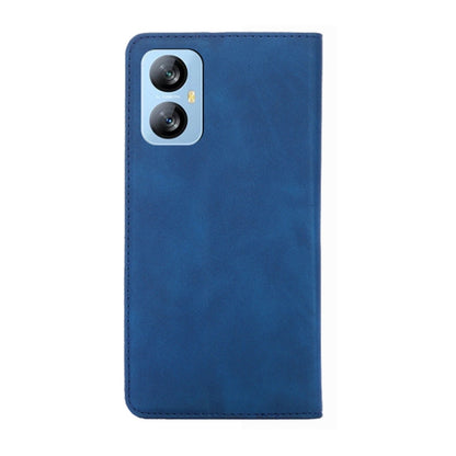 For Blackview A52 Skin Feel Magnetic Horizontal Flip Leather Phone Case(Blue) - More Brand by PMC Jewellery | Online Shopping South Africa | PMC Jewellery | Buy Now Pay Later Mobicred