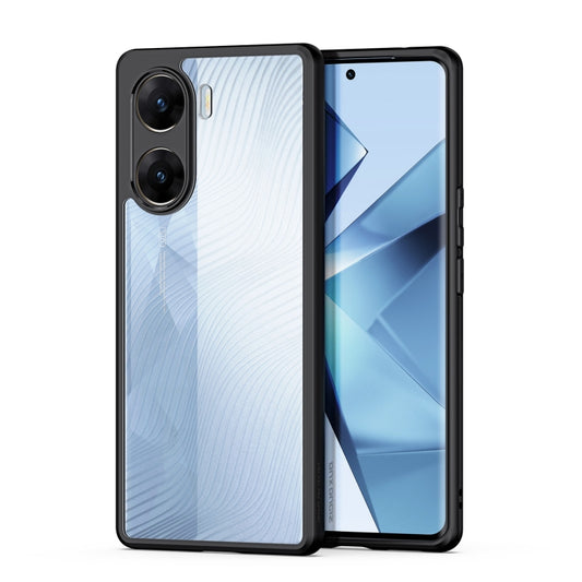 For vivo V29e India DUX DUCIS Aimo Series TPU + PC Frosted Feel Phone Case(Black) - vivo Cases by DUX DUCIS | Online Shopping South Africa | PMC Jewellery | Buy Now Pay Later Mobicred