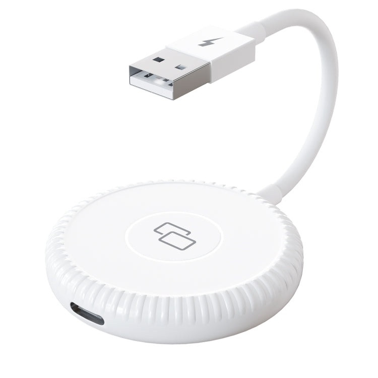 THT-020-6 USB + USB-C / Type-C Carplay Mirror Adapter for iPhone(White) - free shipping - PMC TechLife - Order now!