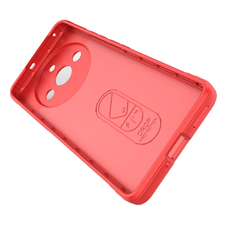 For Realme 11 Pro 5G/11 Pro+ 5G Magic Shield TPU + Flannel Phone Case(Red) - Realme Cases by PMC Jewellery | Online Shopping South Africa | PMC Jewellery | Buy Now Pay Later Mobicred