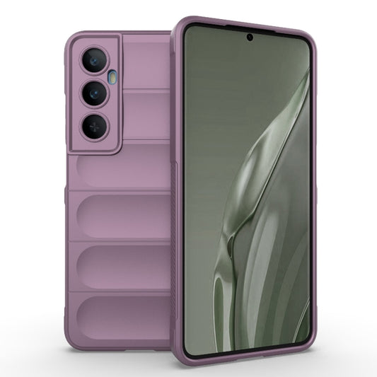 For Realme C65 4G Global Magic Shield TPU + Flannel Phone Case(Purple) - Realme Cases by PMC Jewellery | Online Shopping South Africa | PMC Jewellery | Buy Now Pay Later Mobicred