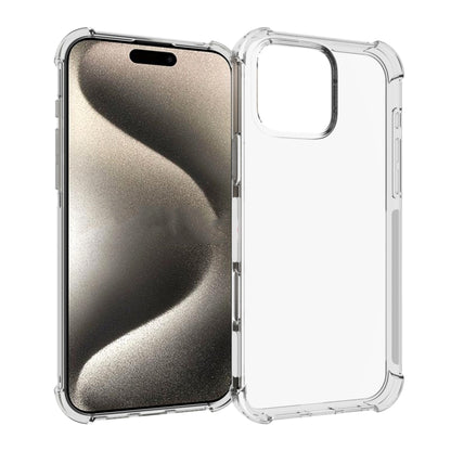 For iPhone 16 Pro Max Shockproof Non-slip Thickening TPU Phone Case(Transparent) - iPhone 16 Pro Max Cases by PMC Jewellery | Online Shopping South Africa | PMC Jewellery | Buy Now Pay Later Mobicred