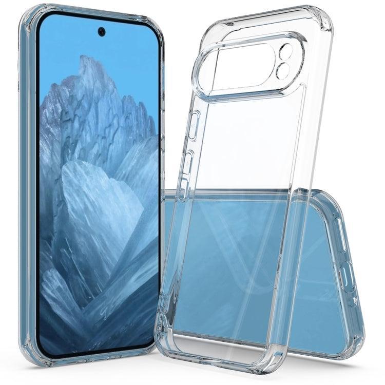 For Google Pixel 9 Pro Scratchproof Acrylic TPU Phone Case(Transparent) - Google Cases by PMC Jewellery | Online Shopping South Africa | PMC Jewellery | Buy Now Pay Later Mobicred