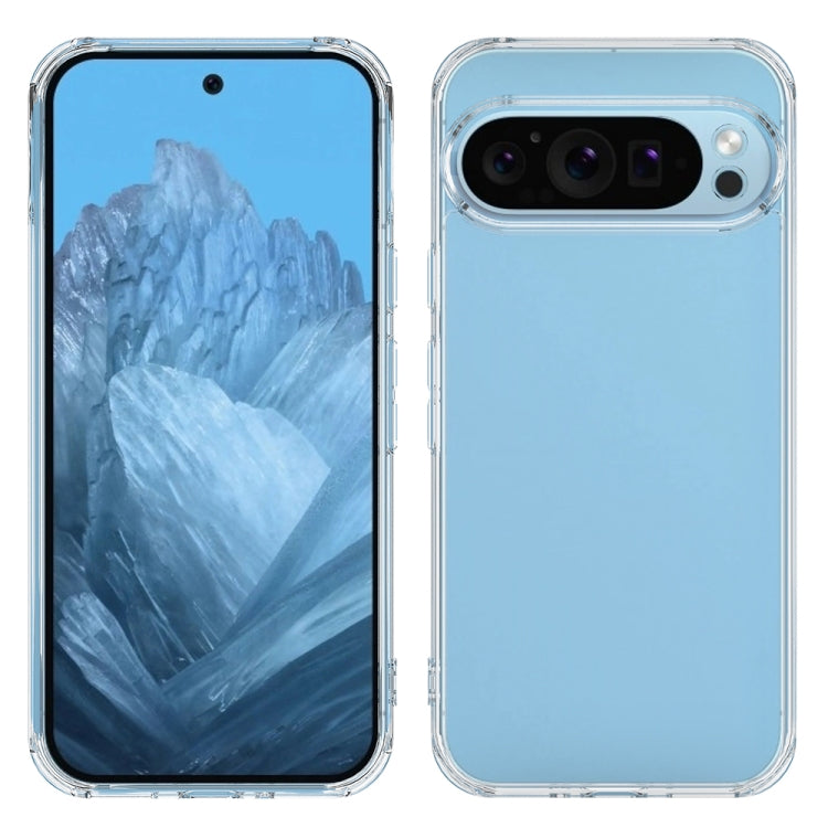 For Google Pixel 9 Pro XL Scratchproof Acrylic TPU Phone Case(Transparent) - Google Cases by PMC TechLife | Online Shopping South Africa | PMC TechLife | Buy Now Pay Later Mobicred