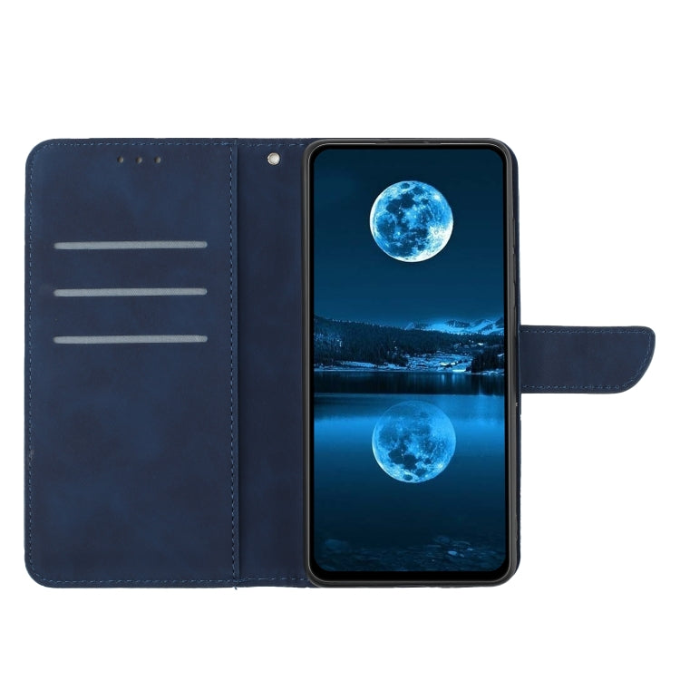 For Motorola Edge 40 Stitching Embossed Leather Phone Case(Blue) - free shipping - PMC TechLife - Order now!