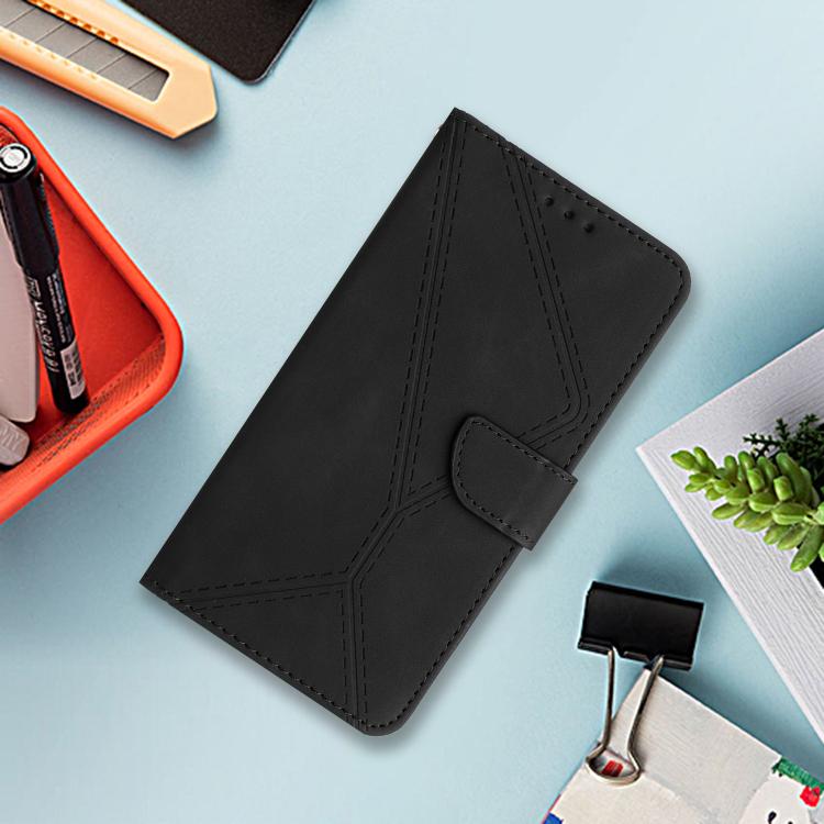For Motorola Edge 60 5G Stitching Embossed Leather Phone Case(Black) - free shipping - PMC TechLife - Order now!