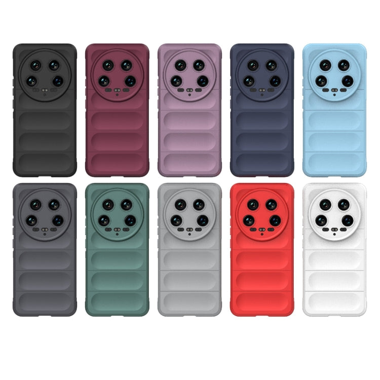 For Xiaomi 14 Ultra Magic Shield TPU + Flannel Phone Case(Light Blue) - free shipping - PMC TechLife - Order now!