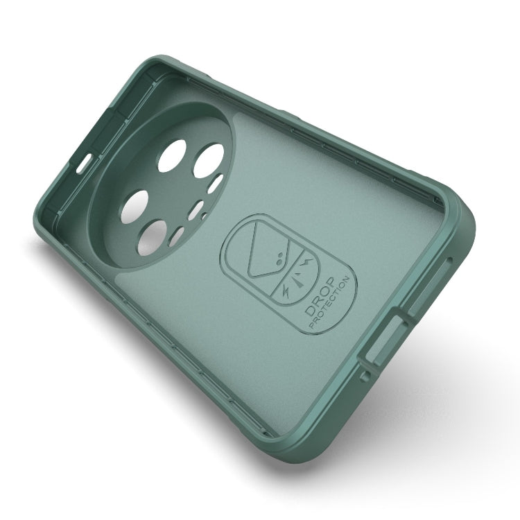 For Xiaomi 14 Ultra Magic Shield TPU + Flannel Phone Case(Dark Blue) - 14 Ultra Cases by PMC TechLife | Online Shopping South Africa | PMC TechLife | Buy Now Pay Later Mobicred