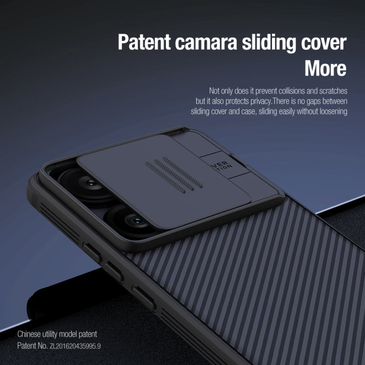 For Xiaomi Redmi Turbo 3 NILLKIN CamShield Pro PC Phone Case(Black) - Xiaomi Cases by NILLKIN | Online Shopping South Africa | PMC TechLife | Buy Now Pay Later Mobicred