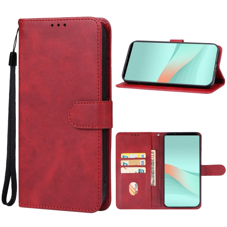 For Sony Xperia 10 VI Leather Phone Case(Red) - Sony Cases by PMC Jewellery | Online Shopping South Africa | PMC Jewellery | Buy Now Pay Later Mobicred