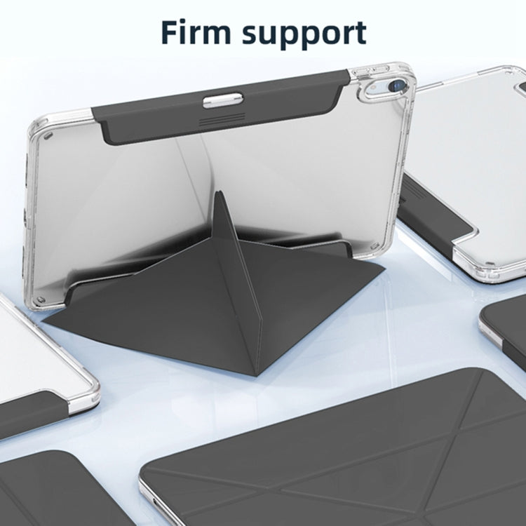 For iPad  Air 2022 / 2020 10.9 Mutural Deformation Stand Smart Leather Tablet Case(Dark Blue) - free shipping - PMc TechLife - Order now!