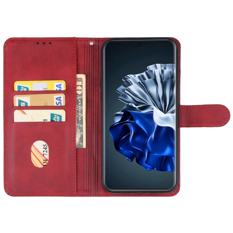 For Huawei Pura 70 Pro Leather Phone Case(Red) - Huawei Cases by PMC Jewellery | Online Shopping South Africa | PMC Jewellery | Buy Now Pay Later Mobicred