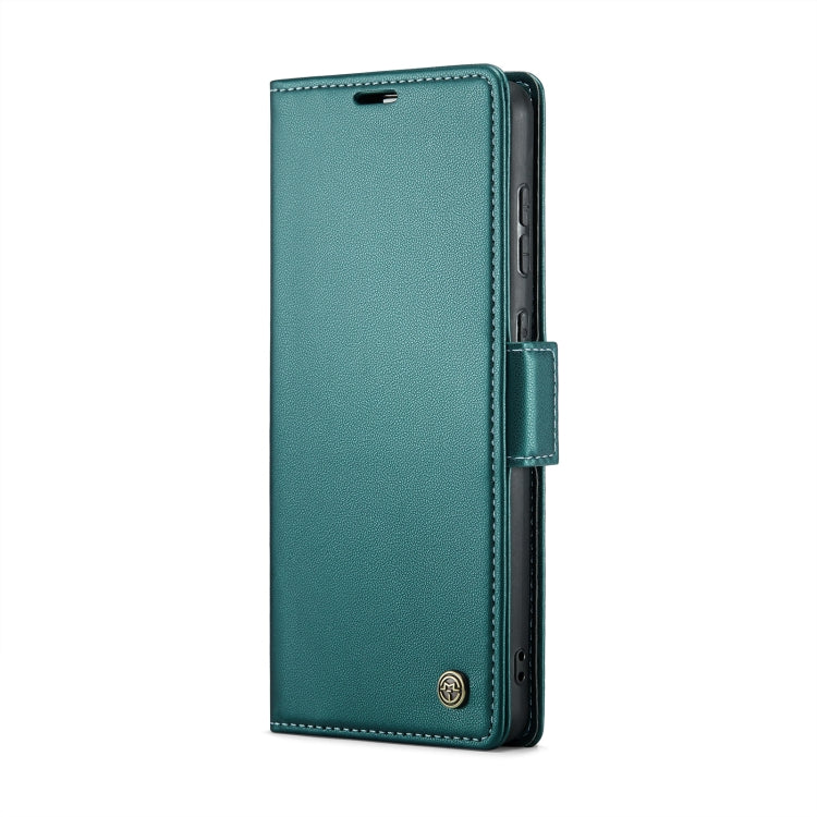 For Samsung Galaxy S20+ CaseMe 023 Butterfly Buckle Litchi Texture RFID Anti-theft Leather Phone Case(Pearly Blue) - Galaxy Phone Cases by CaseMe | Online Shopping South Africa | PMC Jewellery | Buy Now Pay Later Mobicred