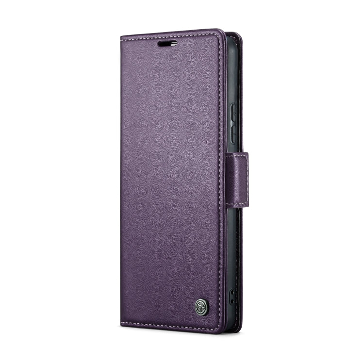 For Samsung Galaxy A53 CaseMe 023 Butterfly Buckle Litchi Texture RFID Anti-theft Leather Phone Case(Pearly Purple) - Galaxy Phone Cases by CaseMe | Online Shopping South Africa | PMC Jewellery | Buy Now Pay Later Mobicred